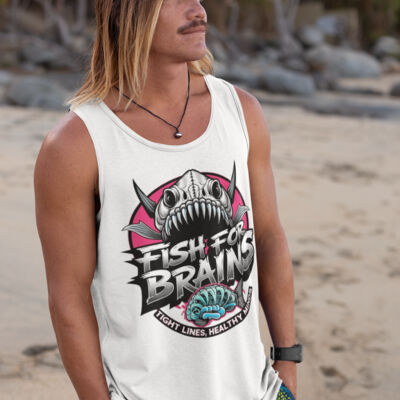 Shark Attck Classic Logo Tank - Mens Barnard Tank Thumbnail